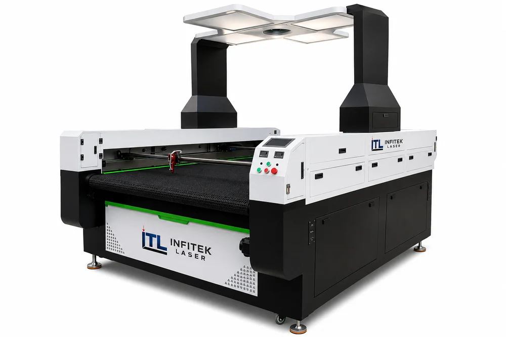 Infitek laser precision fabric cutting machine